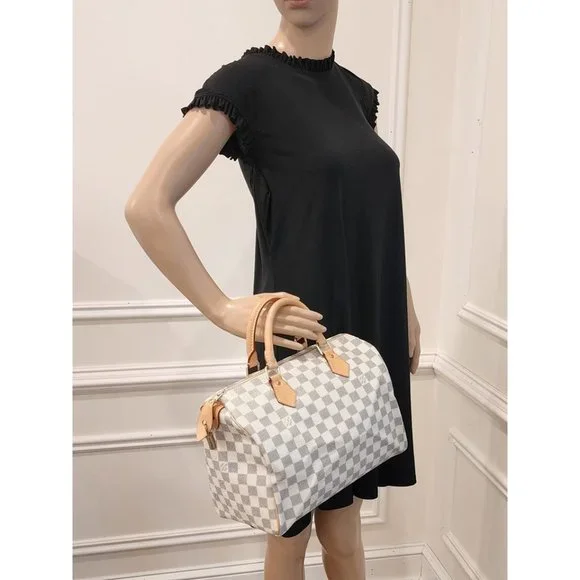 Louis Vuitton Speedy 30 Damier Azur Canvas Tote | Mint Condition - Picture 11 of 11